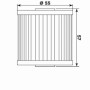 MARSRV03SISTEMIIMGSGR268123.jpg FILTRO OLIO MEIWA K2002 Equivalente HF-123