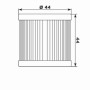 MARSRV03SISTEMIIMGSGR268139.jpg FILTRO OLIO MEIWA S3015 Equivalente HF-139