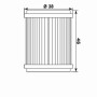 MARSRV03SISTEMIIMGSGR268140.jpg FILTRO OLIO MEIWA Y4013 Equivalente HF-140