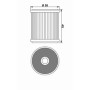 MARSRV03SISTEMIIMGSGR268142.jpg FILTRO OLIO MEIWA Y4015 Equivalente HF-142