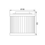 MARSRV03SISTEMIIMGSGR268151.jpg FILTRO OLIO MEIWA B9008 Equivalente HF-151