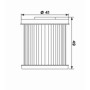 268168.jpg FILTRO OLIO MEIWA DA16002 Equivalente HF-168