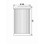 268169.jpg FILTRO OLIO MEIWA DA16003 Equivalente HF-169