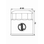 268177.jpg FILTRO OLIO MEIWA BU10003 Equivalente HF-177