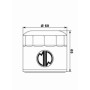 MARSRV03SISTEMIIMGSGR268191.jpg FILTRO OLIO MEIWA T23001 Equivalente HF-191