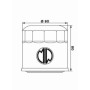 MARSRV03SISTEMIIMGSGR268202.jpg FILTRO OLIO MEIWA H1007 Equivalente HF-202