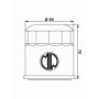 MARSRV03SISTEMIIMGSGR268303.jpg FILTRO OLIO MEIWA H1013 Equivalente HF-303