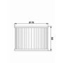 268401_02.jpg FILTRO OLIO MEIWA H1001 Equivalente HF-401
