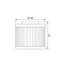 MARSRV03SISTEMIIMGSGR268569.jpg FILTRO OLIO MEIWA MV21003 Equivalente HF-569