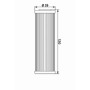 MARSRV03SISTEMIIMGSGR268631.jpg FILTRO OLIO MEIWA BT13001 Equivalente HF-631
