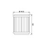 MARSRV03SISTEMIIMGSGR268651.jpg FILTRO OLIO MEIWA KT8009 Equivalente HF-651