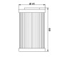 MARSRV03SISTEMIIMGSGR268655.jpg FILTRO OLIO MEIWA KT8007 Equivalente HF-655