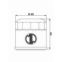 268951.jpg FILTRO OLIO MEIWA H1019 Equivalente HF-951
