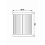 268972.jpg FILTRO OLIO MEIWA Y4017 Equivalente HF-972