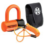 429512.jpg LUCCHETTO DISCO EVOLUTION COLOR ARANCIO CON CUSTODIA E CAVO REMINDER