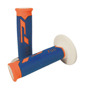 431177.jpg MANOPOLE CROSS PROGRIP 788 TRIPLE DENSITY (COLORE: ARANCIO FLUO/BLU/BIANCO) Rif.Progrip: PA078800AFBB