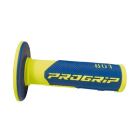 431181.jpg MANOPOLE CROSS PROGRIP 801 DUAL DENSITY (COLORE: GIALLO FLUO/BLU) Rif.Progrip: PA080100GFBL