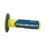 431181.jpg MANOPOLE CROSS PROGRIP 801 DUAL DENSITY (COLORE: GIALLO FLUO/BLU) Rif.Progrip: PA080100GFBL