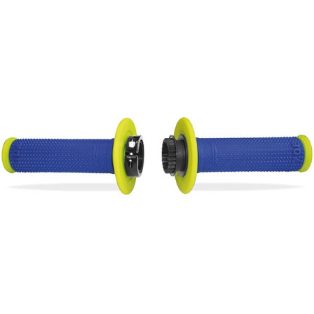 431184_01.jpg MANOPOLE CROSS PROGRIP 708 GIALLO-BLU CON SISTEMA LOCK-ON Rif.Progrip: PA070800GFBL
