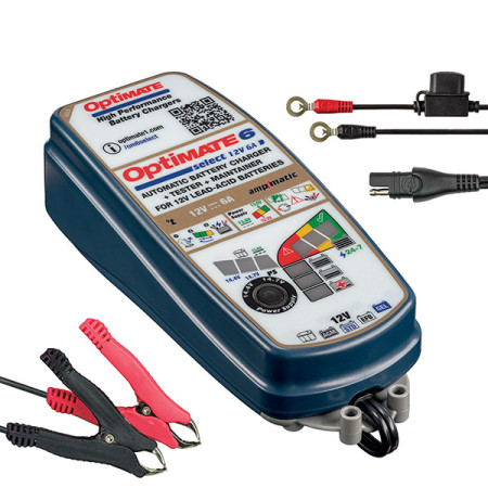 4501611_01.jpg CARICABATTERIE OPTIMATE 6 SELECT (Rif.Tecmate: TM370)