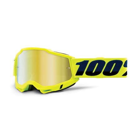 461184.jpg MASCHERA 100% ACCURI 2 YELLOW - LENTE A SPECCHIO ORO