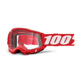 461197.jpg MASCHERA 100% ACCURI 2 OTG RED - LENTE TRASPARENTE