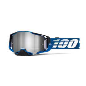 461258_01.jpg MASCHERA 100% ARMEGA ROCKCHUCK - LENTE A SPECCHIO ARGENTO