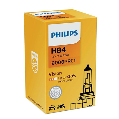 LAMPADA PHILIPS HB4 - 12V 51W P22d - (Rif.Philips: 9006PRC1)