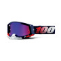 461300.jpg MASCHERA 100% RACECRAFT 2 REPUBLIC - LENTE A SPECCHIO ROSSO/BLU