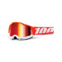461301.jpg MASCHERA 100% ACCURI 2 MATIGOFUN - LENTE A SPECCHIO ROSSA