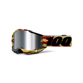 461302.jpg MASCHERA 100% ACCURI 2 MISSION - LENTE A SPECCHIO ARGENTO