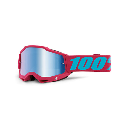 461311.jpg MASCHERA 100% ACCURI 2 EXCELSIOR  - LENTE A SPECCHIO BLU