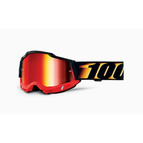 461325.jpg MASCHERA 100% ACCURI 2 STAMINO 2 - LENTE A SPECCHIO ROSSA