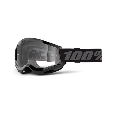 461332.jpg MASCHERA 100% STRATA 2 BLACK - LENTE TRASPARENTE
