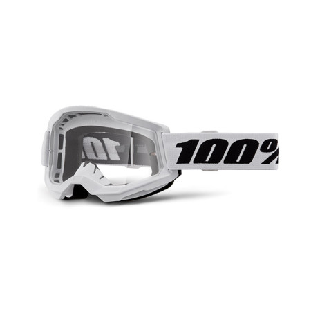 461354.jpg MASCHERA 100% STRATA 2 WHITE - LENTE TRASPARENTE