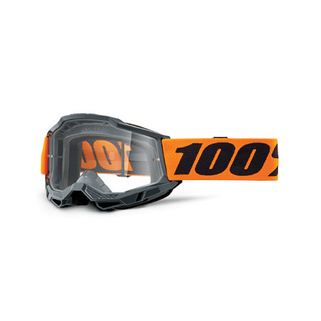 461368.jpg MASCHERA 100% ACCURI 2 OTG ORANGE - LENTE TRASPARENTE