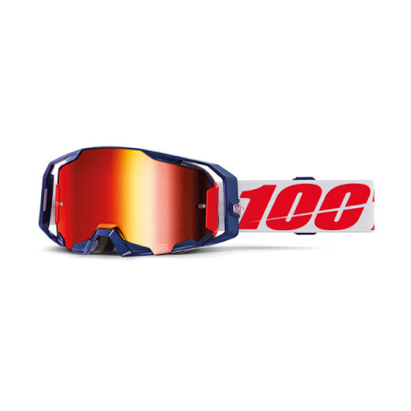 461387.jpg Maschera 100% armatic mach z - lente a specchio ro
