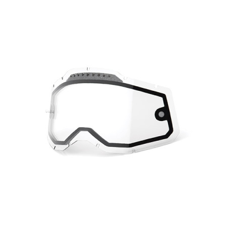 462097.jpg LENTE DOPPIA TRASPARENTE CON PRESE ARIA PER MASCHERE RC2/AC2/ST2
