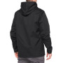 465048L_01.jpg GIUBBINO CON CAPPUCCIO 100% APACHE BLACK (TAGLIA S)