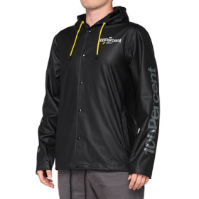 465050L_01.jpg GIUBBINO CON CAPPUCCIO 100% MALA BLACK (TAGLIA XL)