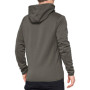465057L_01.jpg FELPA CON ZIP E CAPPUCCIO 100% VICEROY BRINDLE (TAGLIA XL)