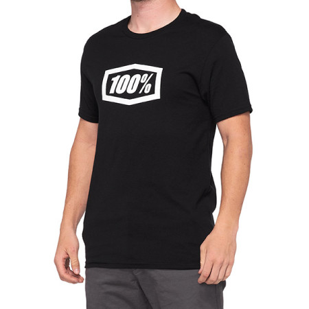 465058L_01.jpg T-SHIRT 100% ESSENTIAL BLACK (TAGLIA L)