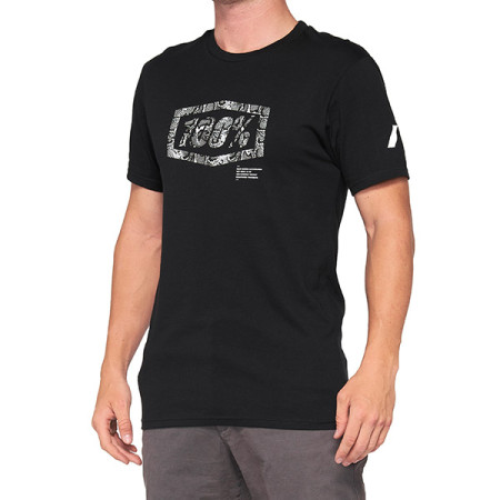 465060L_01.jpg T-SHIRT 100% ESSENTIAL BLACK/SNAKE (TAGLIA L)
