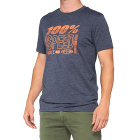 465063L_01.jpg T-SHIRT 100% TRADEMARK NAVY HEATHER  (TAGLIA L)