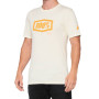465067L_01.jpg T-SHIRT 100% ESSENTIAL CHALK/ORANGE (TAGLIA L)