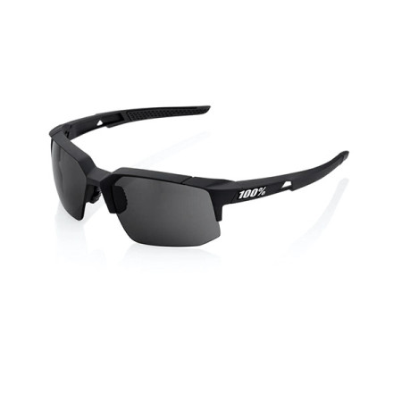 466016.jpg OCCHIALI DA SOLE 100% SPEEDCOUPE - SOFT TACT BLACK - LENTI FUME