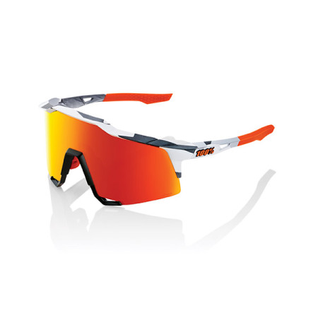 466033.jpg OCCHIALI DA SOLE 100% SPEEDCRAFT - SOFT TACT GREY CAMO - LENTI HIPER A SPECCHIO ROSSE MULTILAYER