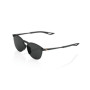 466039.jpg OCCHIALI DA SOLE 100% LEGERE ROUND - POLISHED BLACK - LENTI FUME