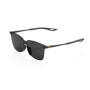 466041.jpg OCCHIALI DA SOLE 100% LEGERE SQUARE - POLISHED BLACK - LENTI FUME
