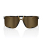 466044.jpg OCCHIALI DA SOLE 100% EASTCRAFT - SOFT TACT BLACK - LENTI A SPECCHIO ORO